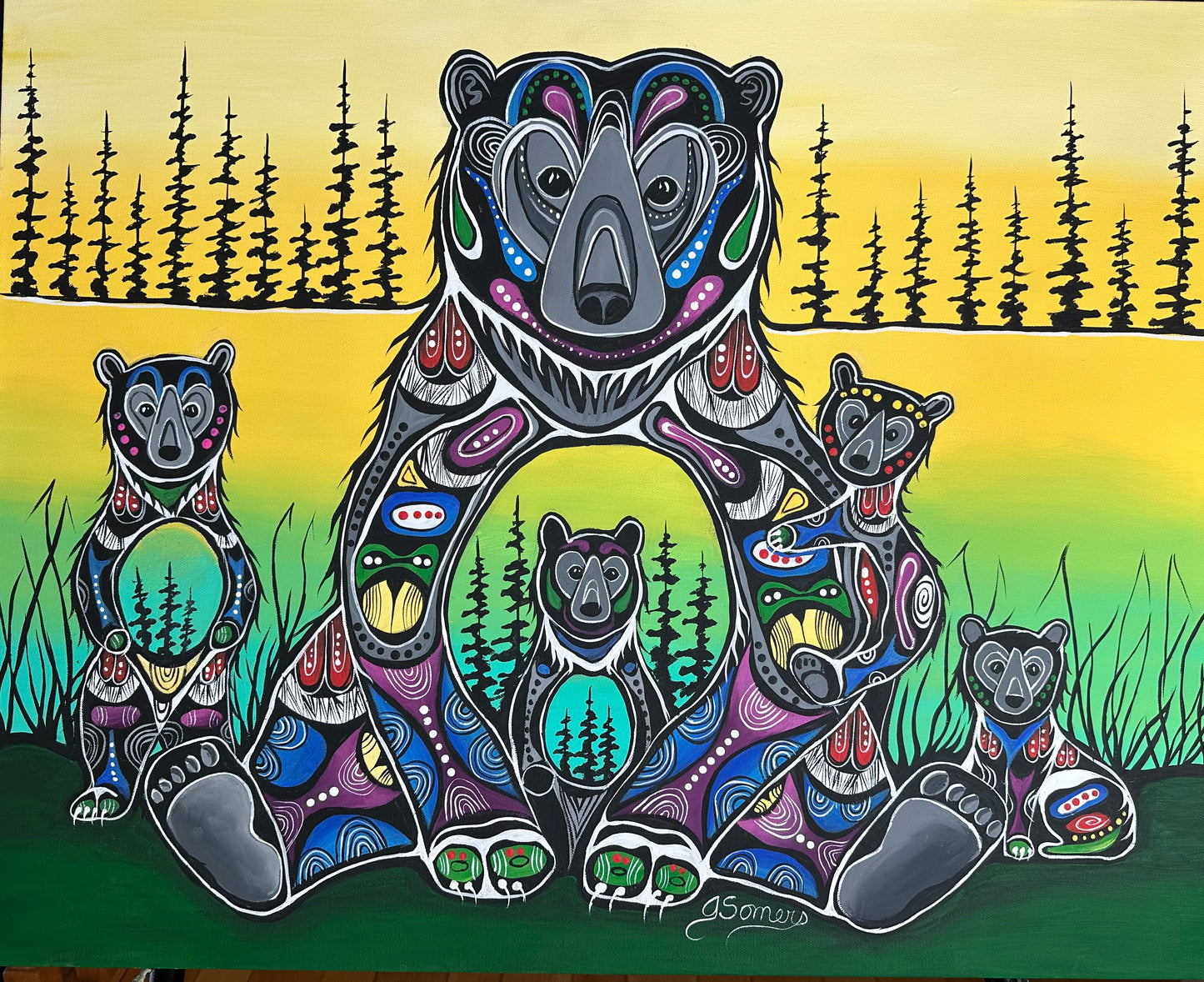 Bear Medicine Print 16x20