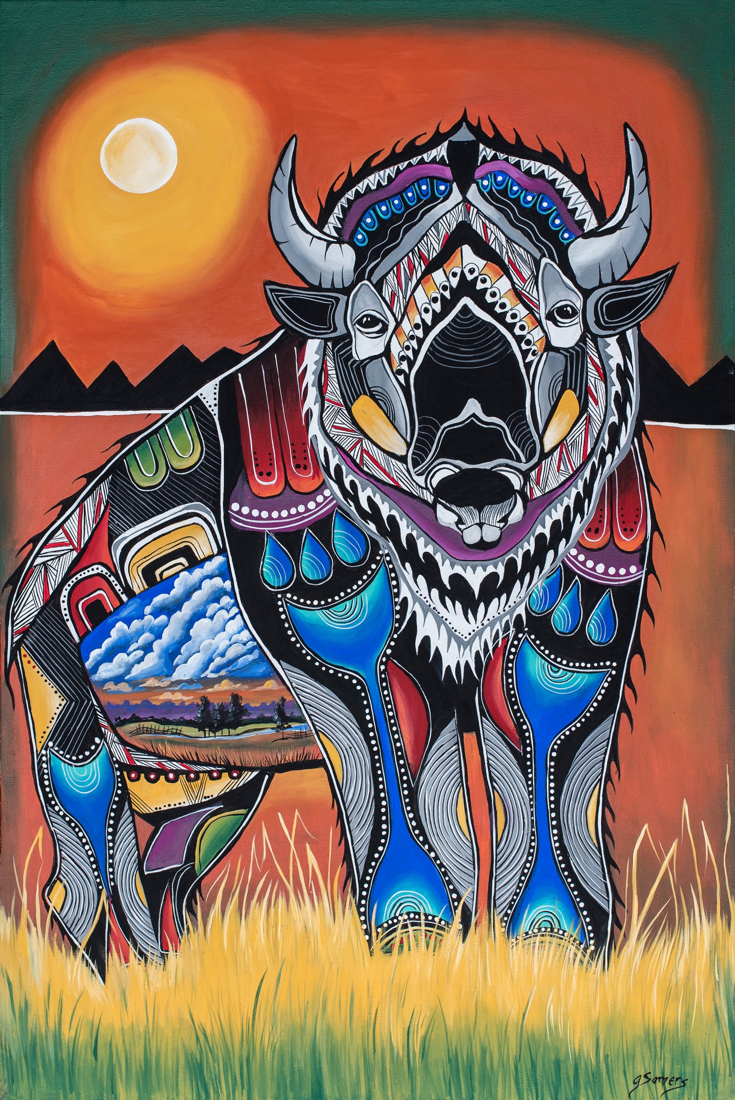 Buffalo Print (Respect)