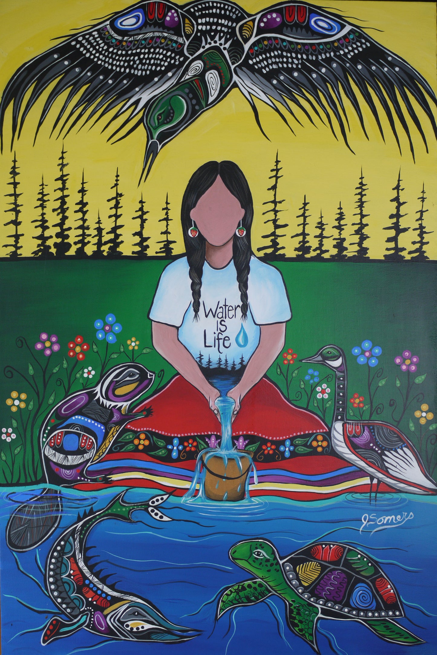 Water is Life Print