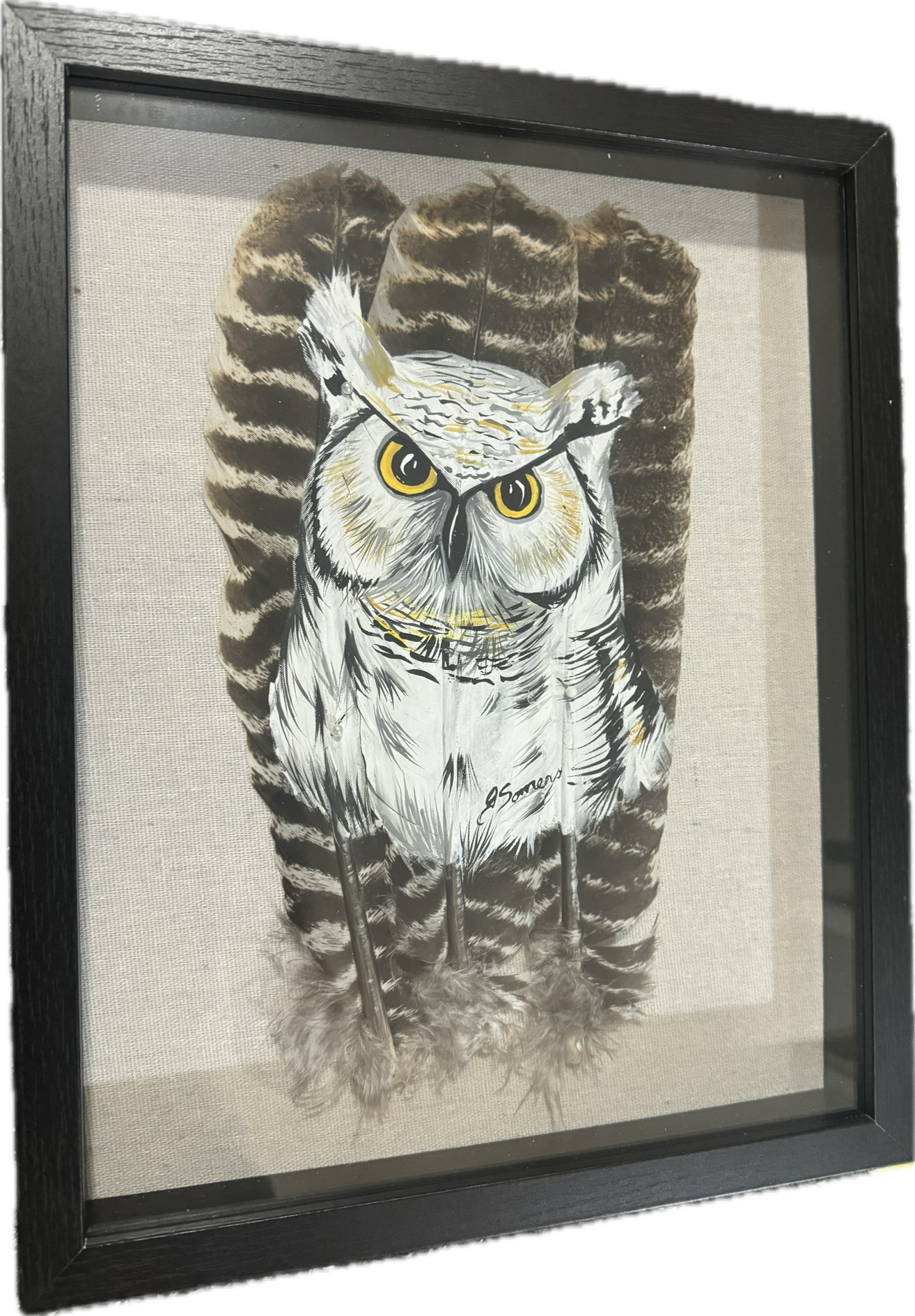 White Snow Owl